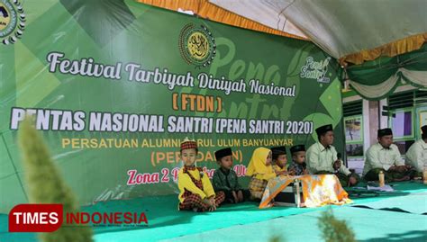 Ratusan Santri Dari Sejumlah Provinsi Di Indonesia Ikuti Festival