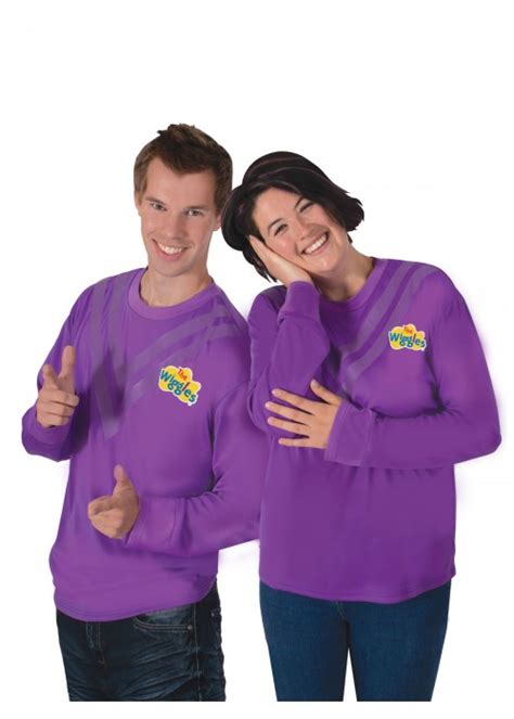 Purple Wiggle Costume Adult Top | Costume City