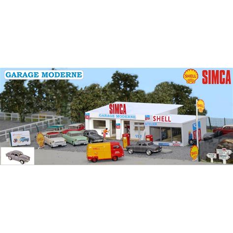 Garage Moderne Simca Station Service Shell Et Atelier Avec