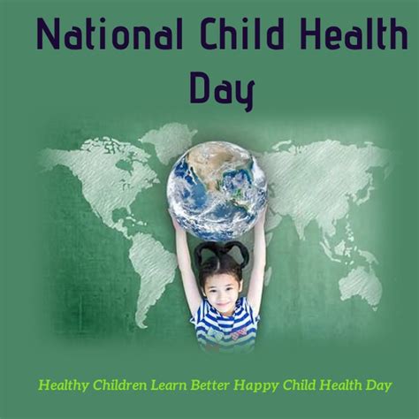 National Child Health Day Template Postermywall