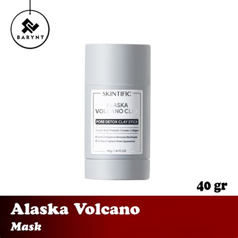 Jual New Skintific Alaska Volcano Pore Clay Stick G Mask G