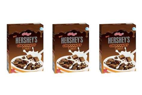 Kelloggs Launch Hersheys Chocolatey Bites Breakfast Cereal Eat Out