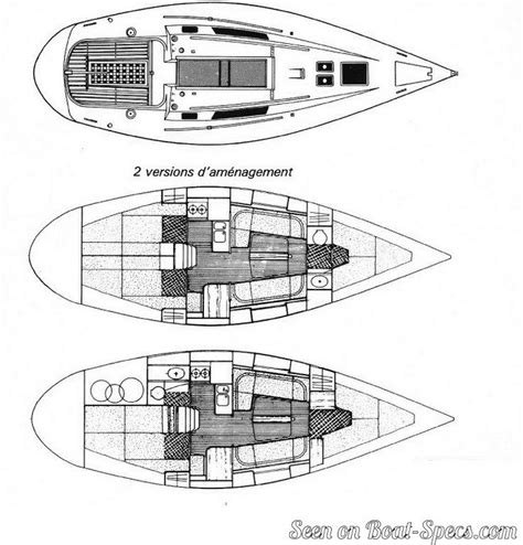 First 345 Shoal Draft Bénéteau Sailboat Specifications And Details On