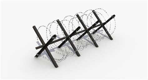 Barbed Wire 3d Model 3d Turbosquid 1732134