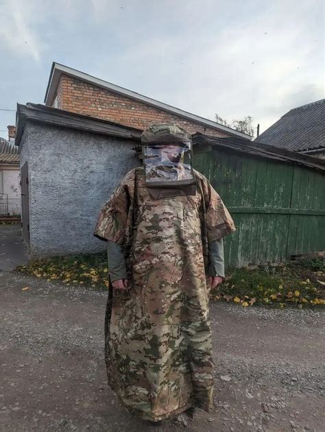 Плащ защита от тепловизора тактический дождевик цвет мультикам – фото ...