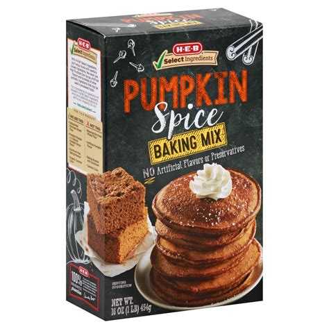 H E B Pumpkin Spice Baking Mix Shop Baking Mixes At H E B