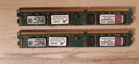 Pamięć RAM Kingston KVR1333D3N9K2 4G 4GB 2x2GB Koszalin Kup teraz