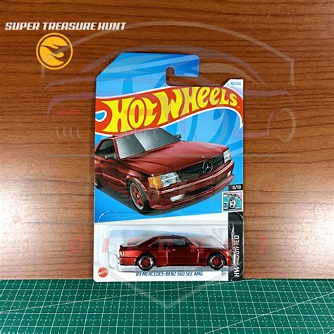 Jual Hot Wheels Mercedes Benz SEC AMG Super Treasure Hunt