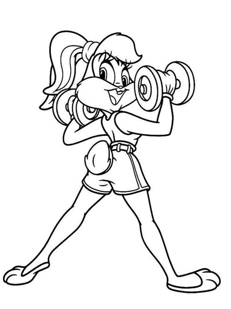 Lola Bunny Coloring Pages Coloring Pages