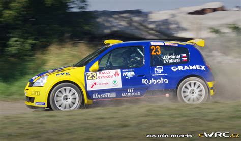 Dohnal Jan Vybíral Ivo Renault Clio S1600 Rally Vyškov 2021