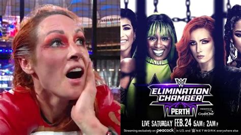 Elimination Chamber 2024 Results Becky Lynch Booked Match For