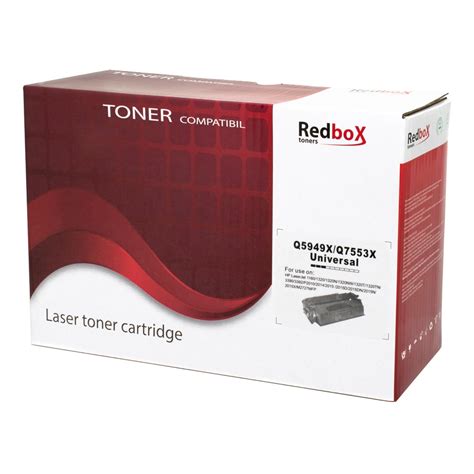 Cartus Toner Redbox Compatibil Cu Q X Q X Pagini Black