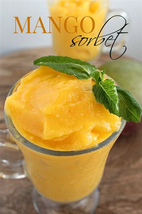 Mango Sorbet Six Sisters Stuff