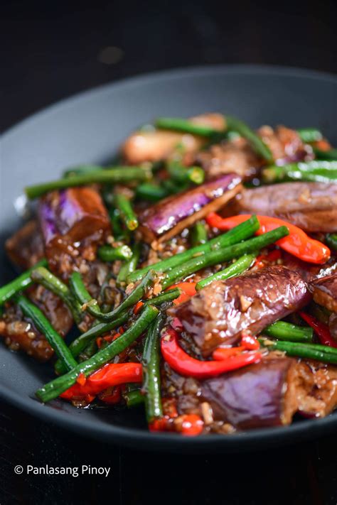 Spicy Eggplant Stir Fry Panlasang Pinoy Kif