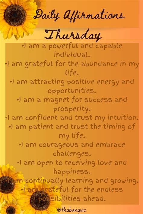 10 Affirmations To Start Every Day Of The Week With A Positive Mindset