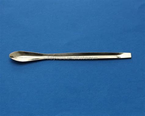 14 16 18 20cm Single Bowl Stainless Steel Lab Sample Spoon Medicine