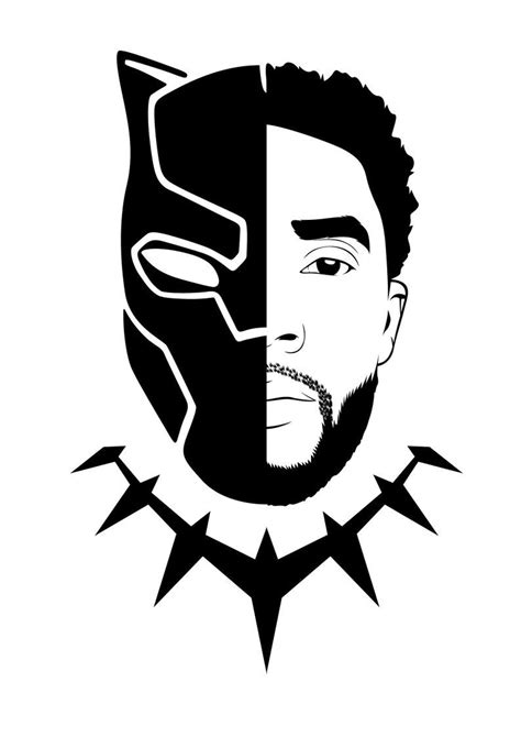 Black Panther Vinyl Sticker 4x4 In Sizes Up To 12in Big Any Etsy