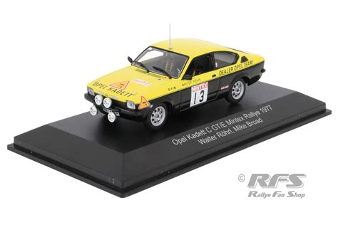 Opel Kadett C Gt E Mintex Rally Cmr Wrc