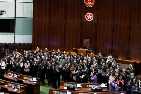 香港立法會三讀通過《基本法》23條立法 端傳媒 Initium Media