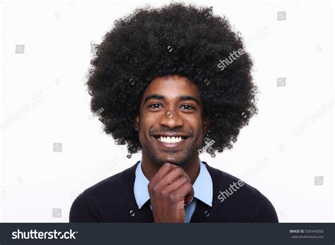 afro hair man images stock  vectors shutterstock