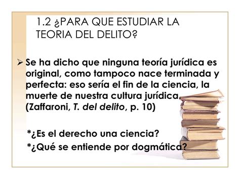 PPT DERECHO PENAL II TEORIA DEL DELITO PowerPoint Presentation Free