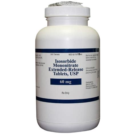 Isosorbide Mononitrate Er Mg Rx Products