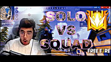 SYBLUS Reaction SOLO VS SQUAD Garena Free Fire HighLight OP