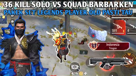 Solo Vs Squad Kill Pakek Set Legends Uato Obrak Barik Map Bermuda