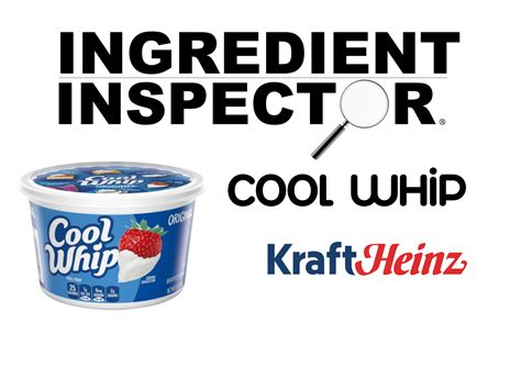 WHAT'S IN COOL WHIP? — Ingredient Inspector