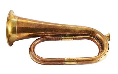 Strumento Musicale Della Tromba Isolato Immagine Stock - Immagine di ...