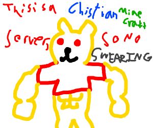 Buff Winnie the pooh - Drawception