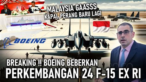 F Ex Tahap Finalisasi Boeing Beberkan Perkembangan Terbaru