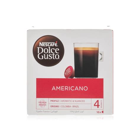 Nescafé Dolce Gusto Americano 16 Pods 128g - Spinneys UAE
