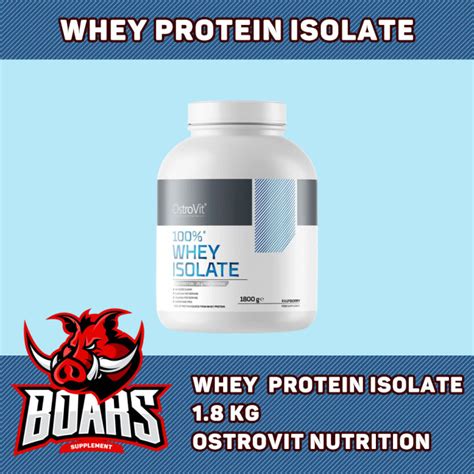 Ostrovit Whey Protein Isolate Sữa Bổ Sung Protein Dinh Dưỡng Phát Triển Cơ Bắp Lazadavn