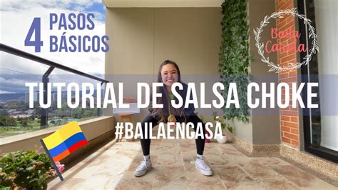 TUTORIAL SALSA CHOKE APRENDE A BAILAR SALSA CHOKE YouTube