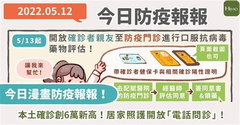 今日漫畫防疫報報／17名確診死亡，多為60歲以上！今起三類人快篩陽性經診斷即確診！ Heho健康