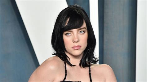 Billie Eilish Stuns In A Graphic String Bikini In Sun Soaked Poolside