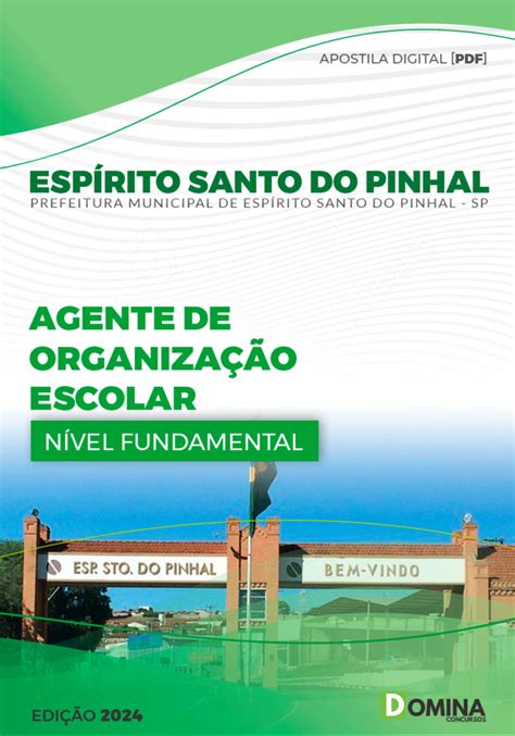 PDF Apostila Prefeitura de Espírito Santo do Pinhal SP 2024