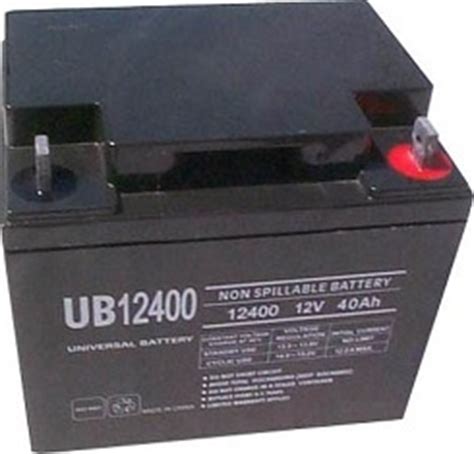 Wheelchair Batteries 12V 40AH AGM - Batteryplex