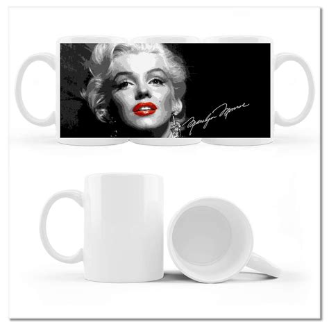 Kubek Ceramiczny Marilyn Monroe Ml Zesmakiem Bia Y Zesmakiem