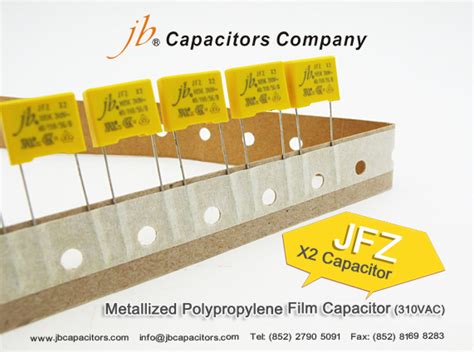 Jb Capacitors Company Jb Class X Film Capacitor Vac Jfz Ammo Packing