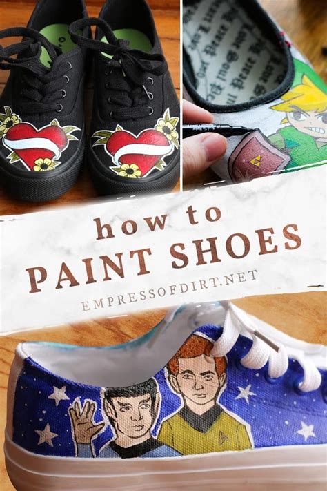 How To Paint Shoes: Best Tips & Recommended Art Supplies — Empress of Dirt