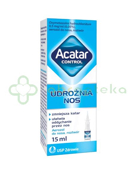 Acatar Control 0 5 Mg Ml Aerozol Do Nosa 15 Ml W Apteka Internetowa