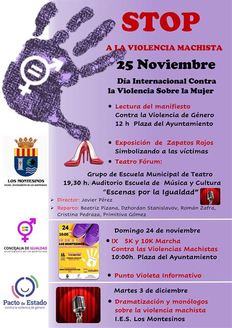 Actividades N Stop A La Violencia Machista Ayuntamiento