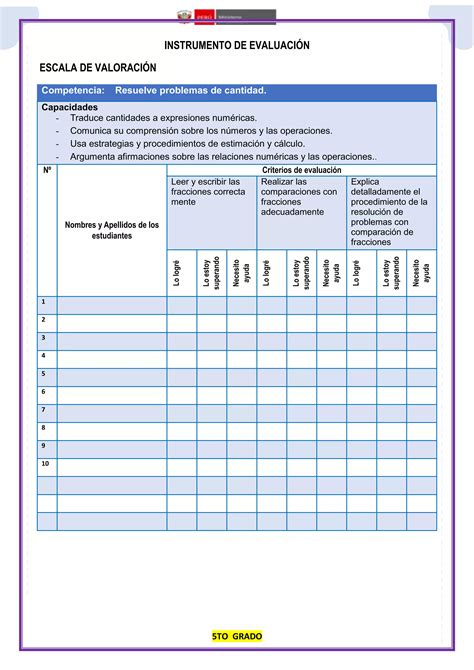 De Junio Mat Comparamos Fracciones To Grado Docx