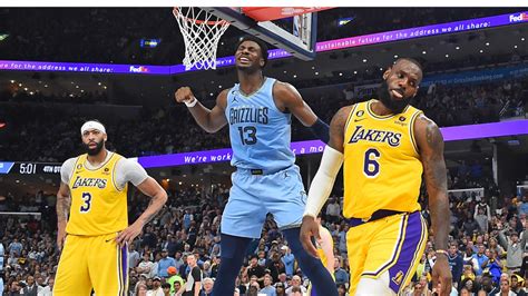 Lakers Vs Grizzlies Score Takeaways Memphis Staves Off Elimination