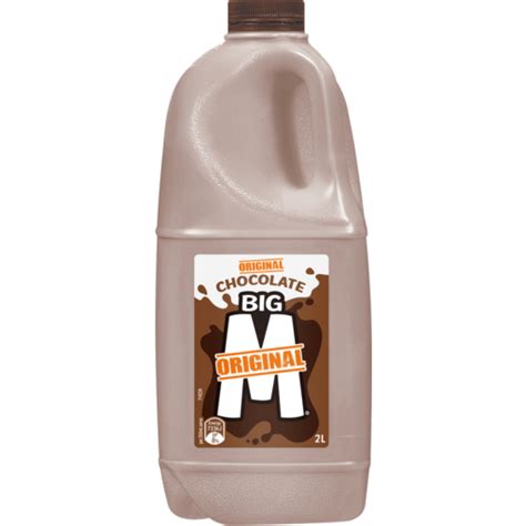 Big M Flavoured Milk 2ltr Chocolate Foodworks Lorne