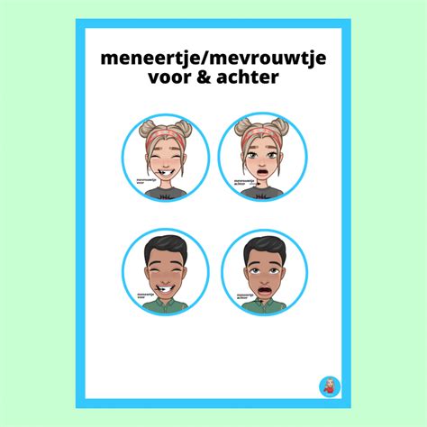 Meneertje Mevrouwtje Voor Achter Logoplezier