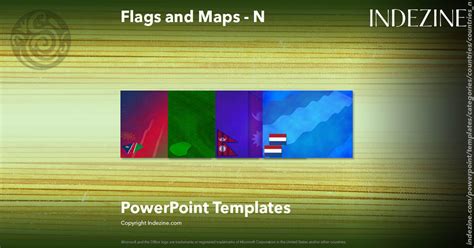 Flags And Maps N Powerpoint Templates