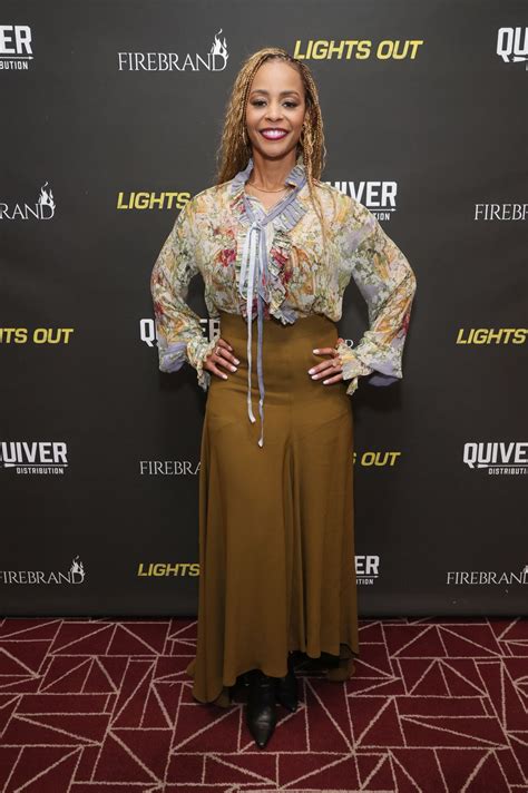 ERICA PEEPLES at Lights Out Special Screening in Los Angeles 02/20/2024